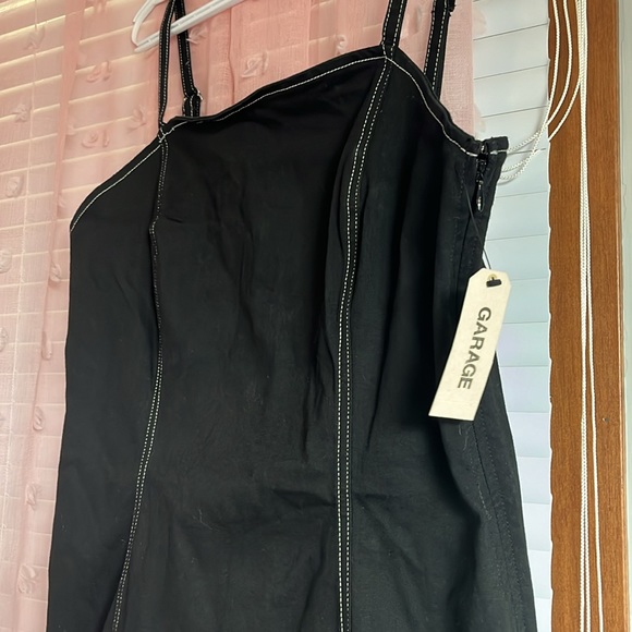 Black denim dress - Picture 3 of 3